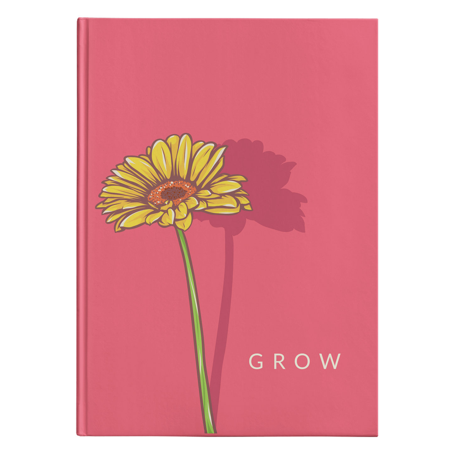 Grow Hardcover Journal front