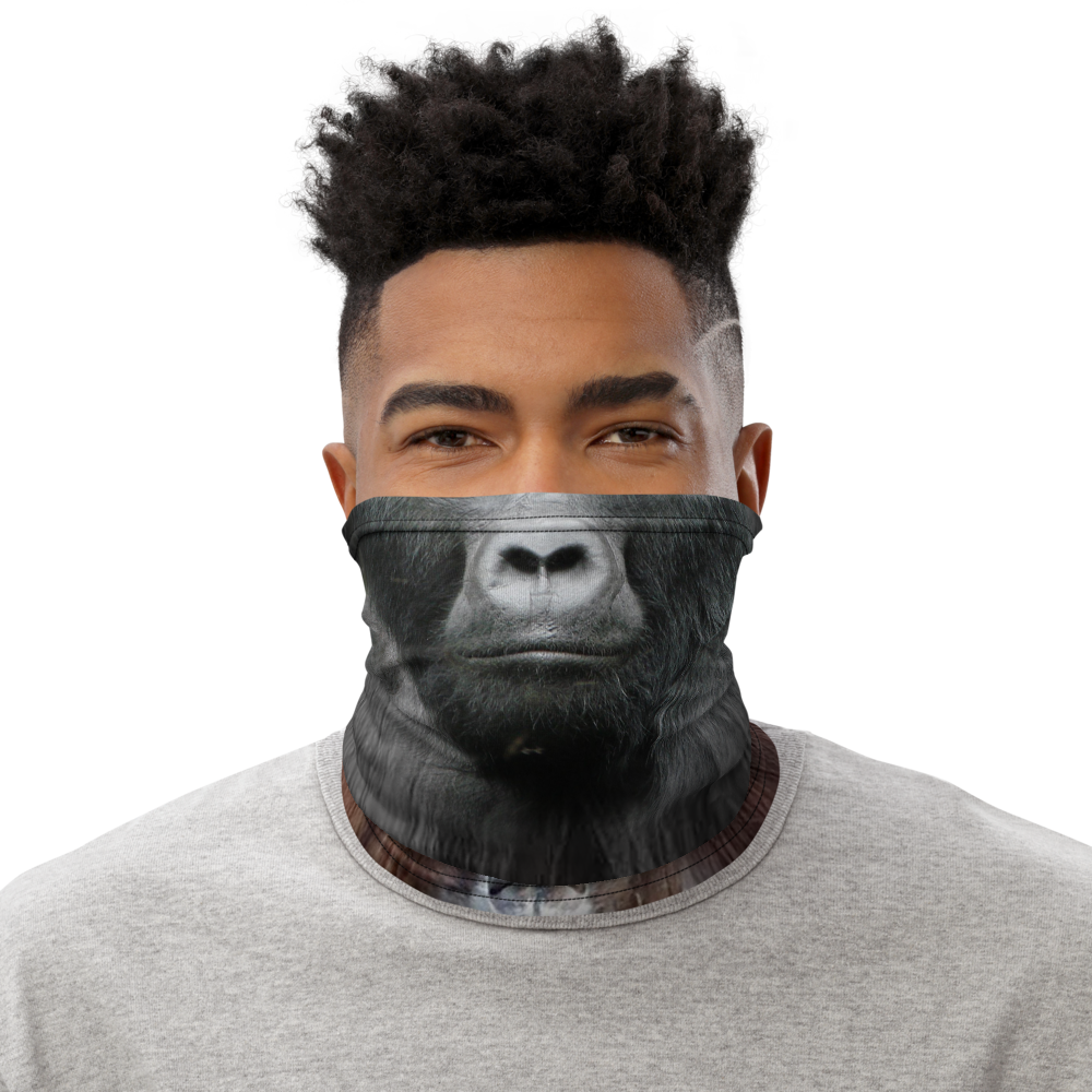 Gorilla Llama Face Mask & Neck Gaiter